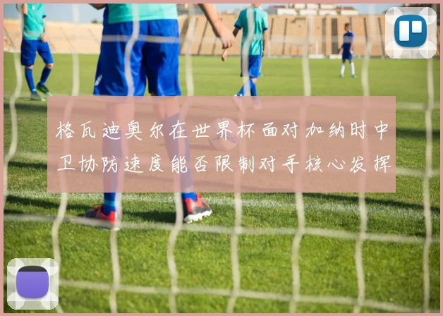 格瓦迪奥尔在世界杯面对加纳时中卫协防速度能否限制对手核心发挥